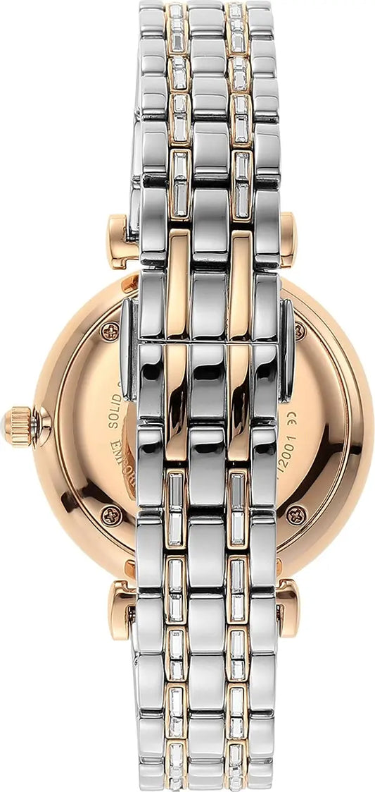 Emporio Armani  Silver Steel Quartz Watch
