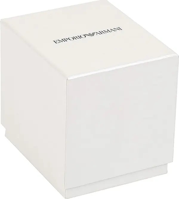 Emporio Armani  Silver Steel Quartz Watch